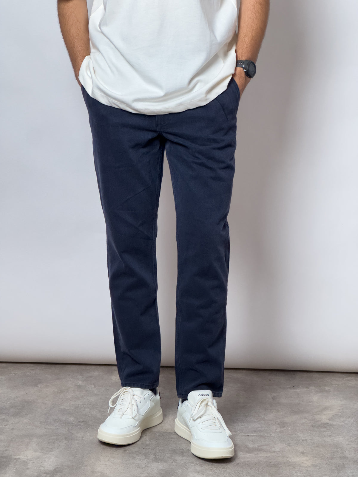 Jean boyfriend Mango bleu nuit
