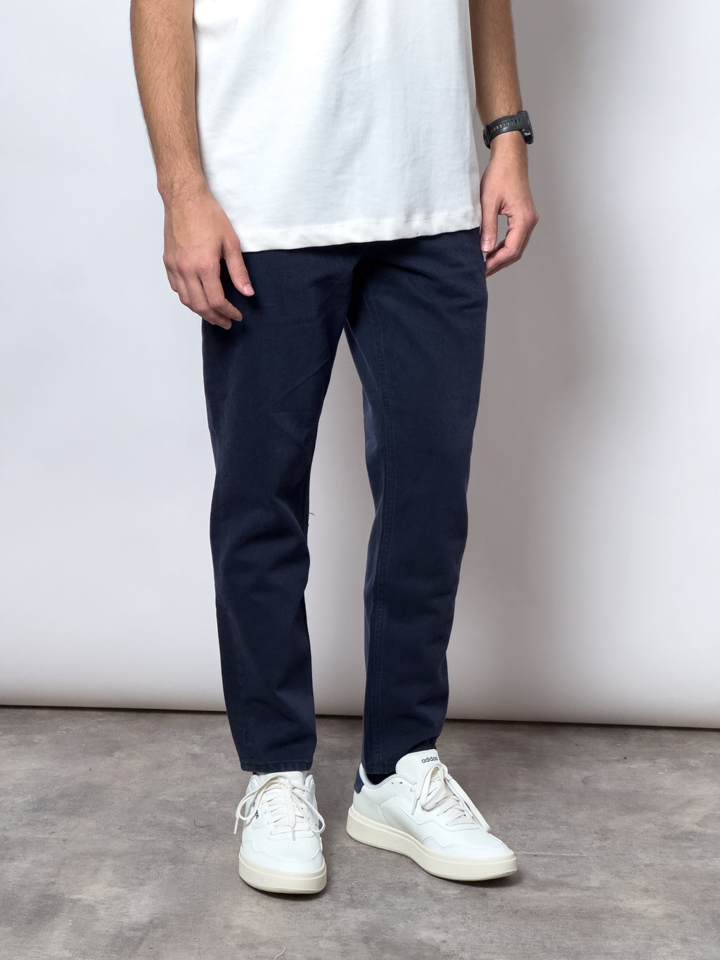 Jean boyfriend Mango bleu nuit