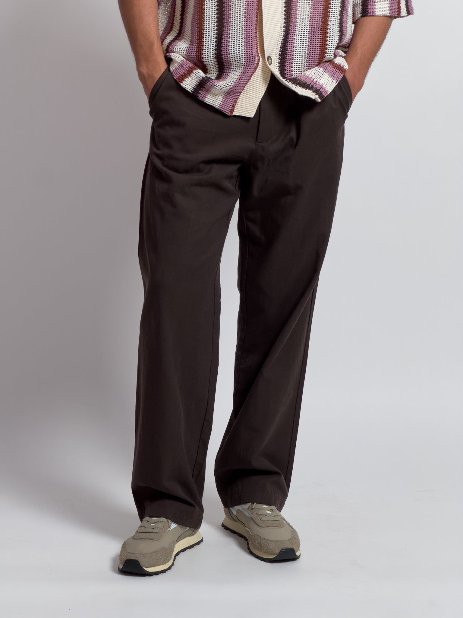 Jogger Zara Relaxed Marron