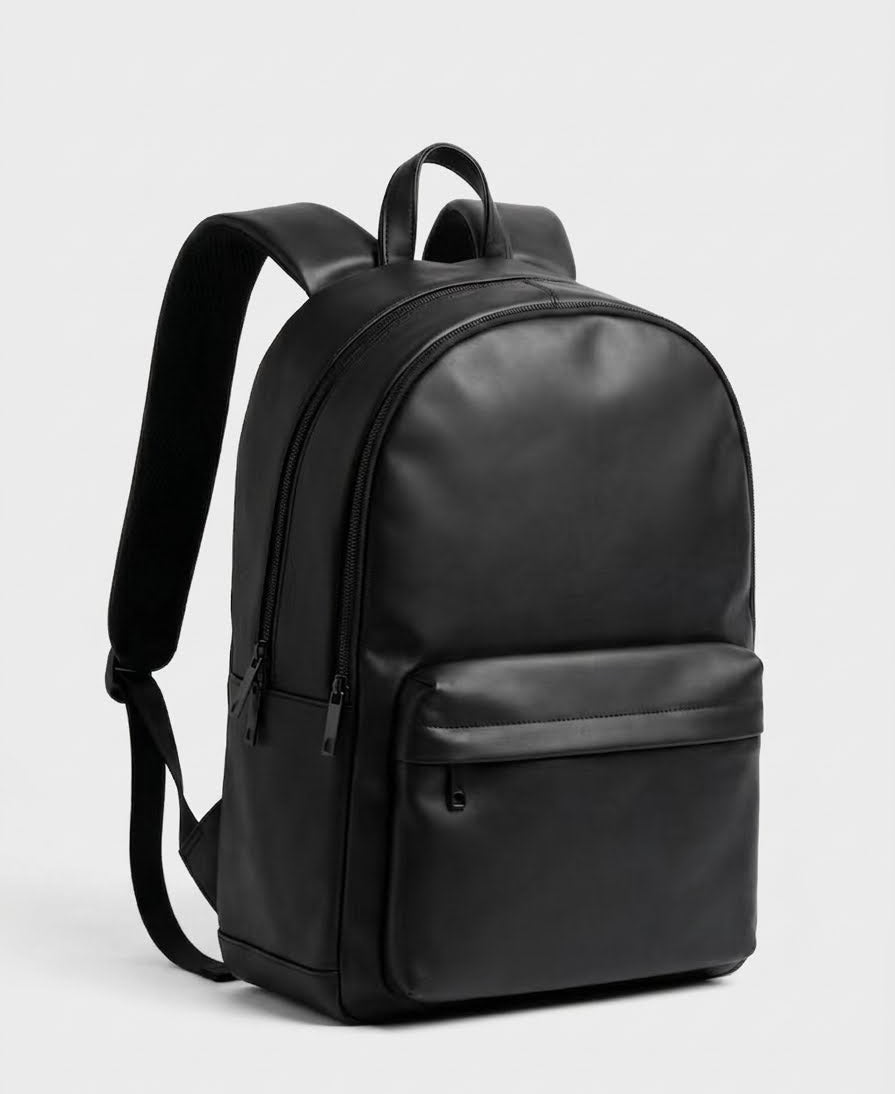 Sac à dos décontracté en cuir PU