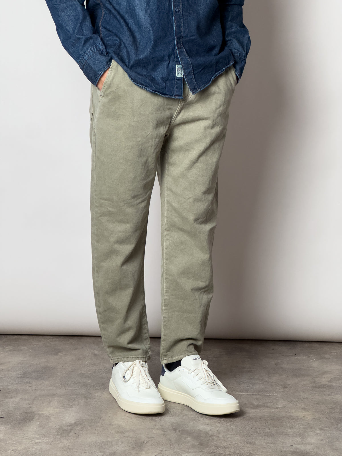 Jeans boyfriend coupe relaxe