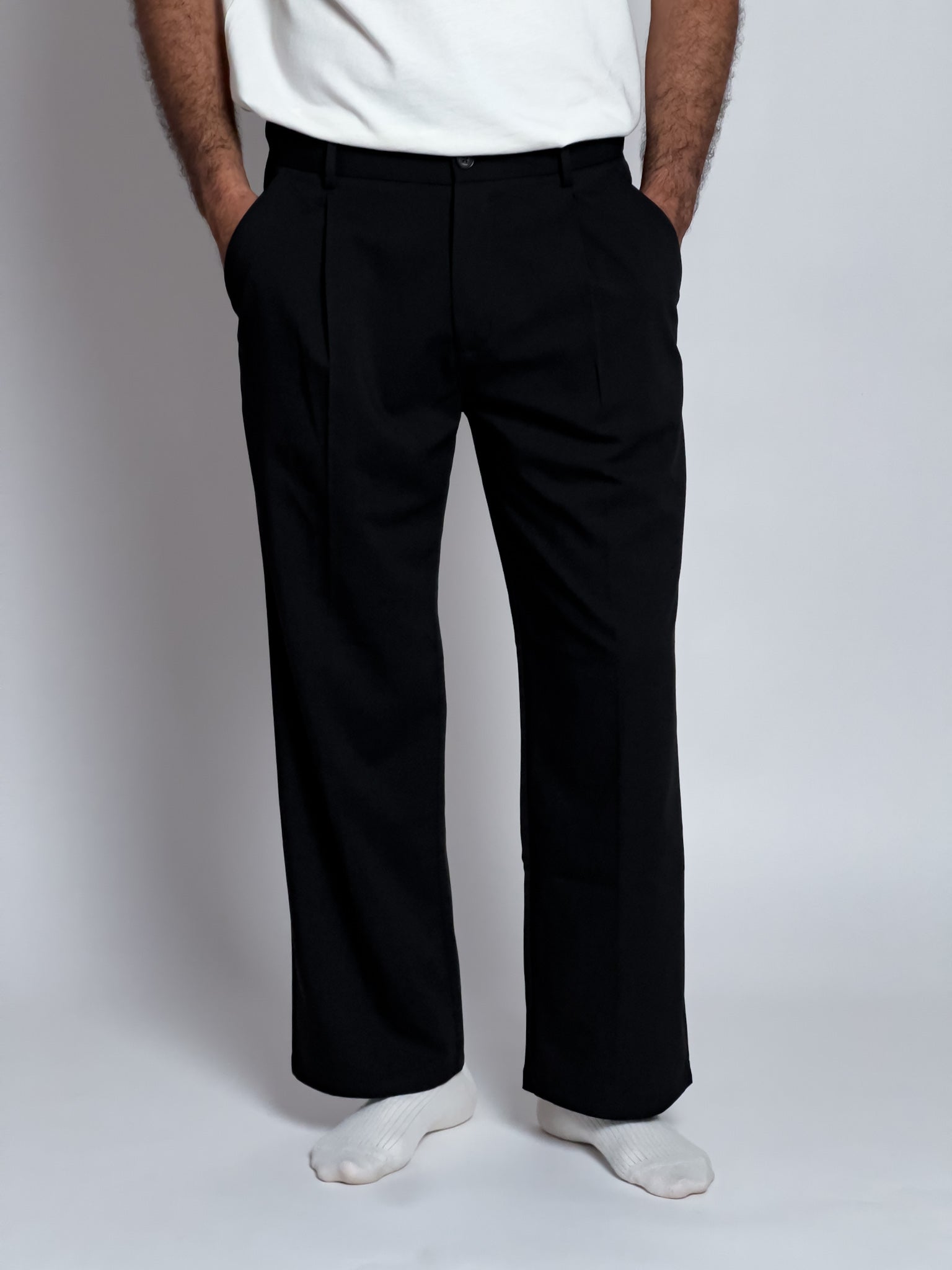Pantalon classique baggy Zara