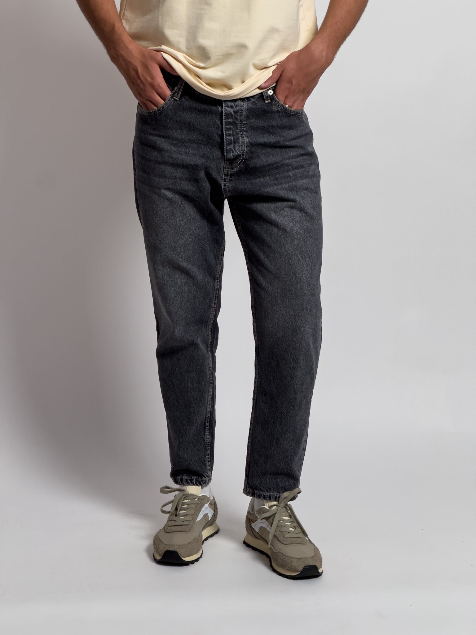 Jean Boyfriend Weeleven Gris