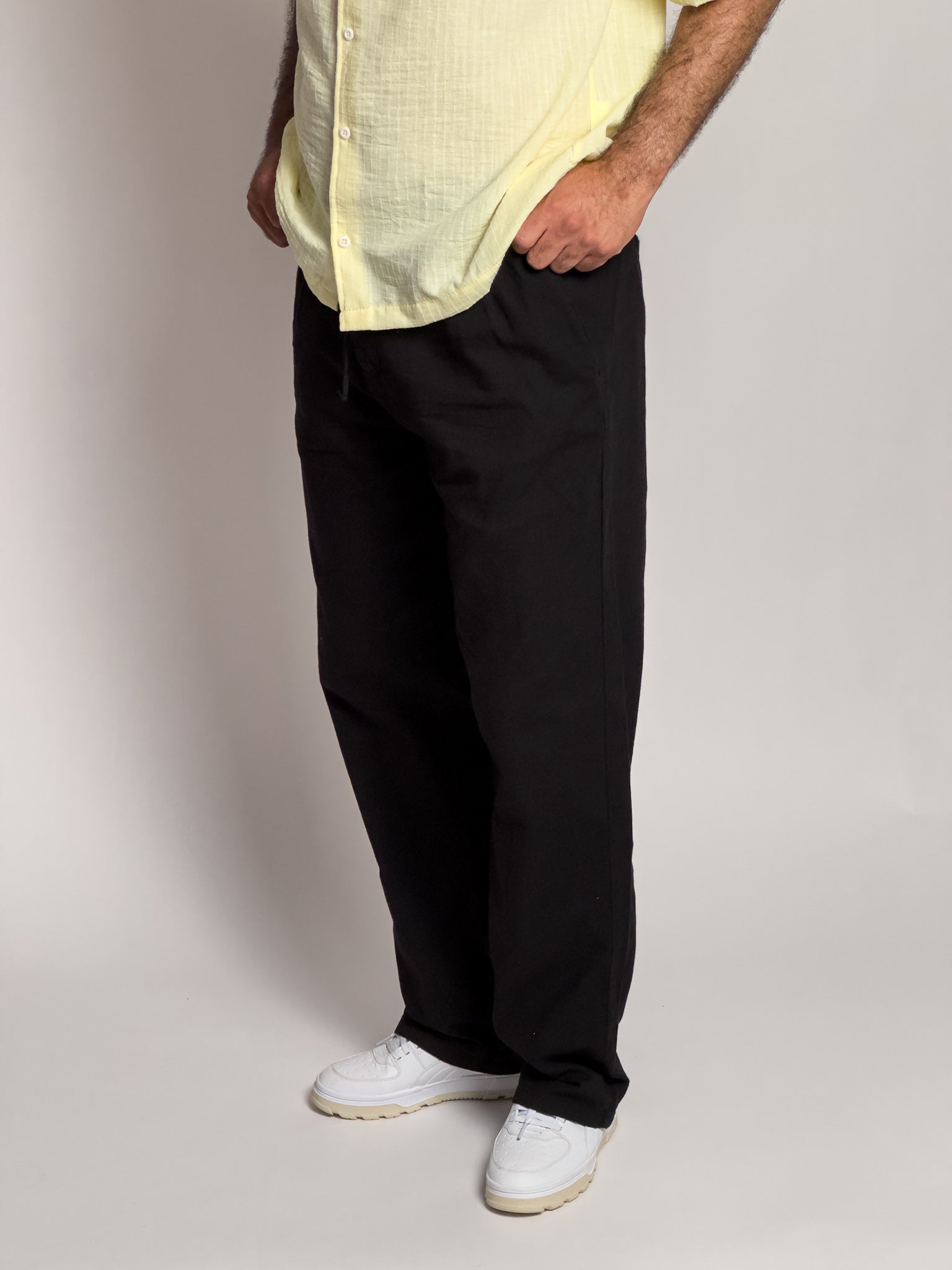 Pantalon Lin Baggy