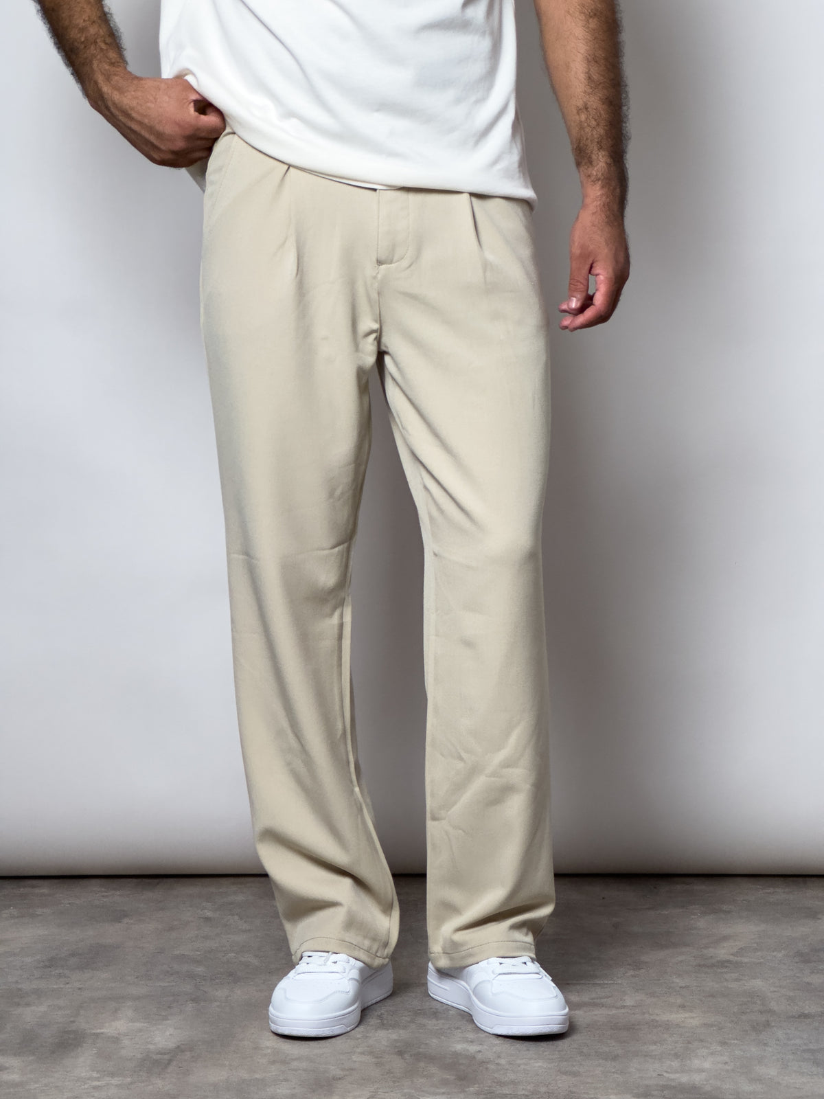 Pantalon classique coupe baggy