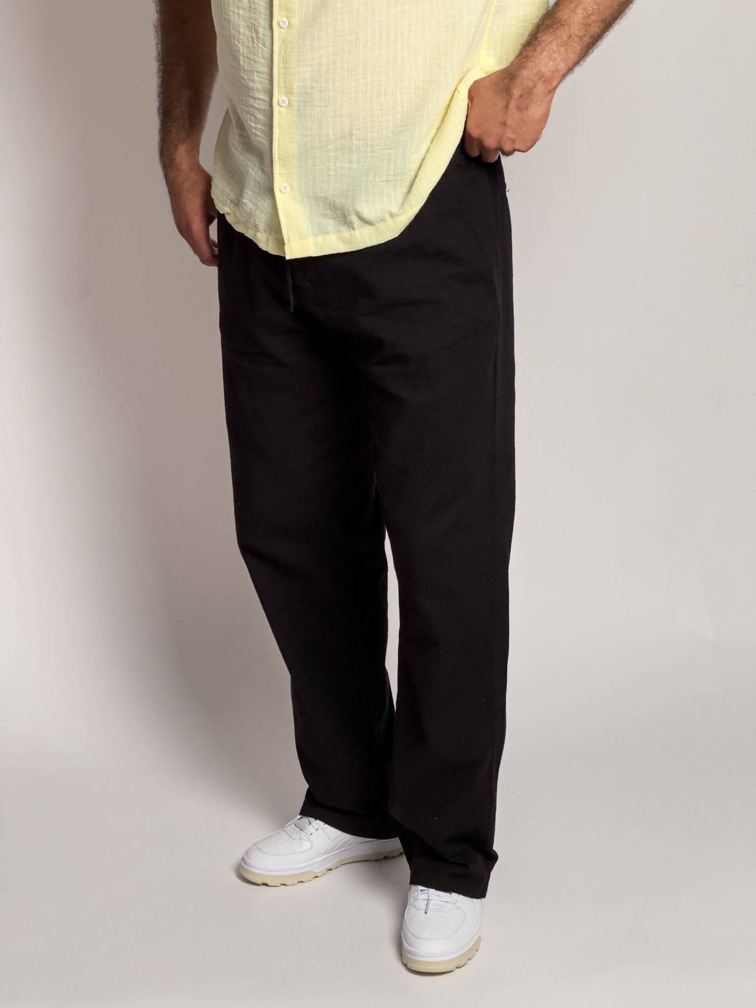 Pantalon Lin Baggy