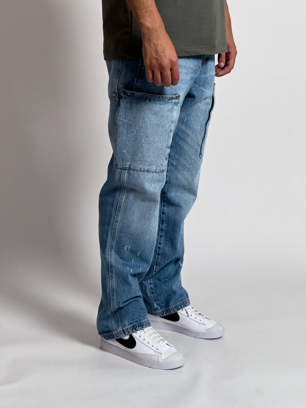 Jean baggy 6 pauches