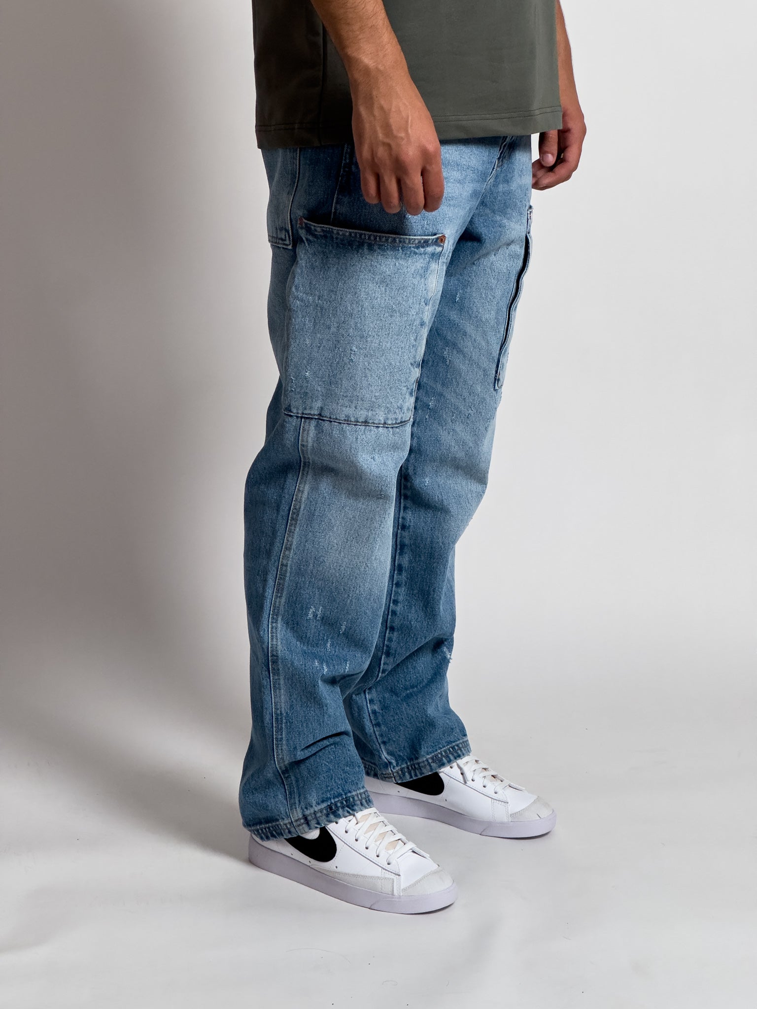 Jean baggy 6 pauches