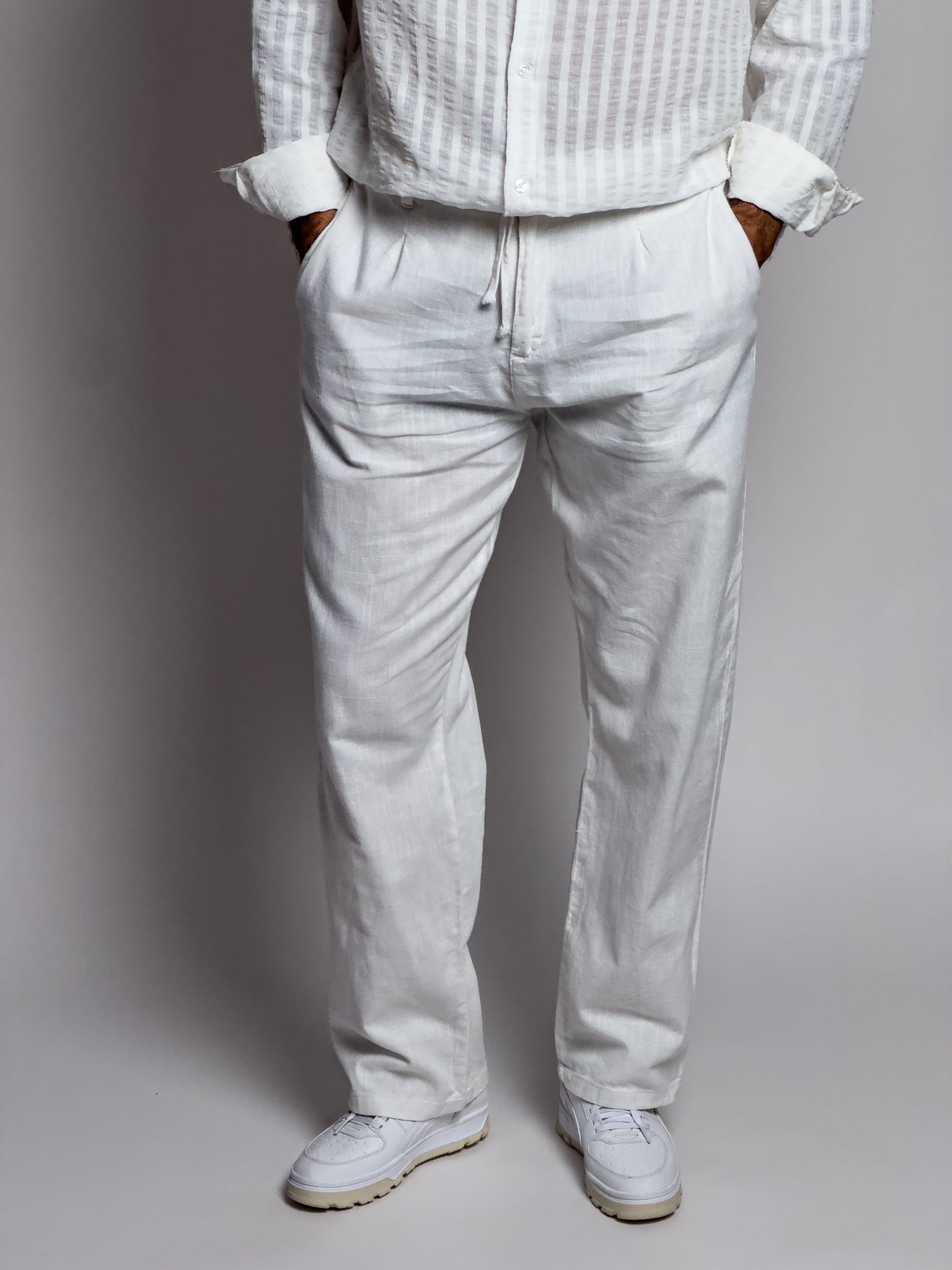 Pantalon Lin Baggy