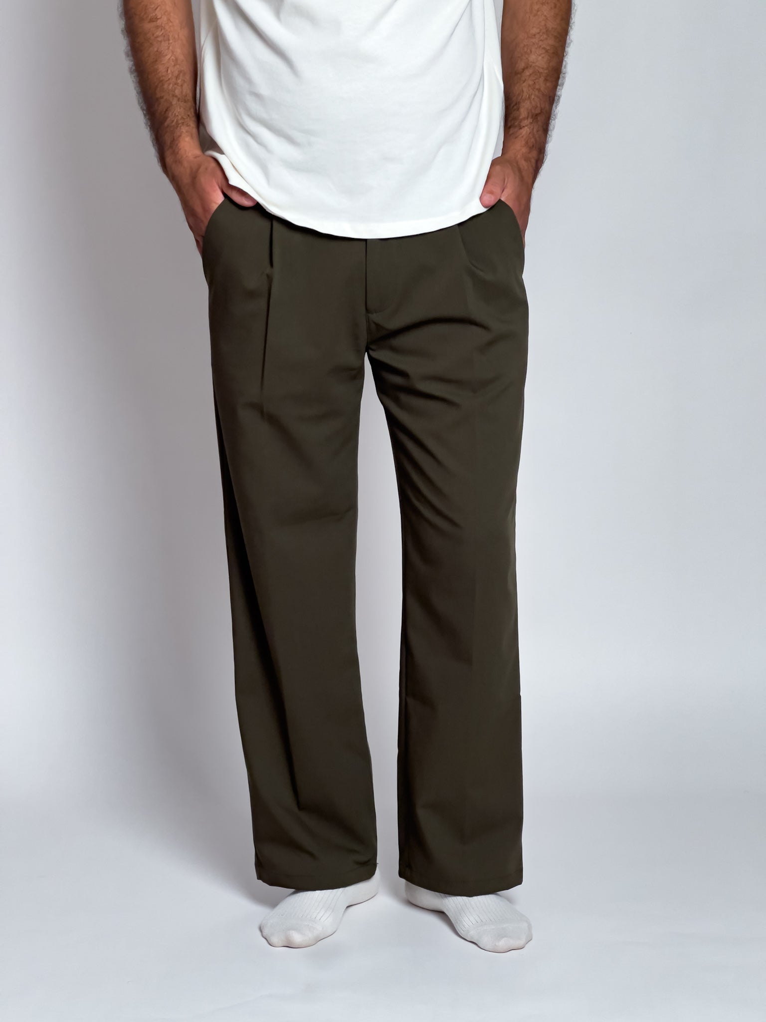 Pantalon classique baggy Zara