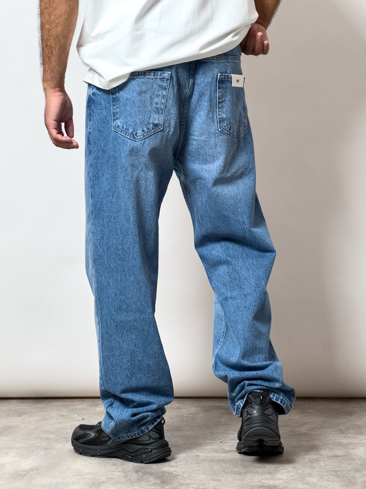 Jeans baggy bleu