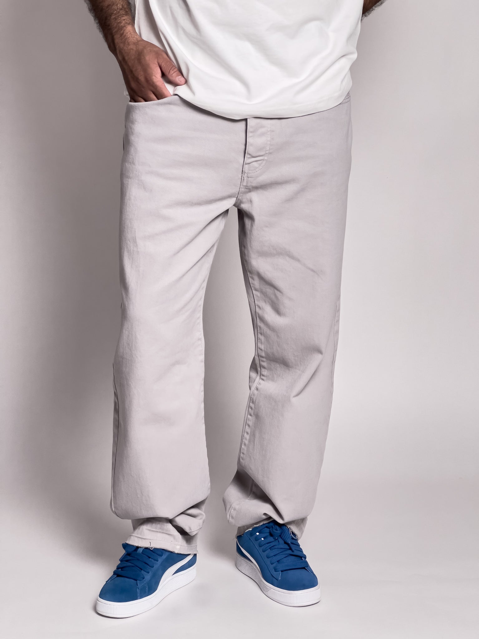 Jean Baggy Gris