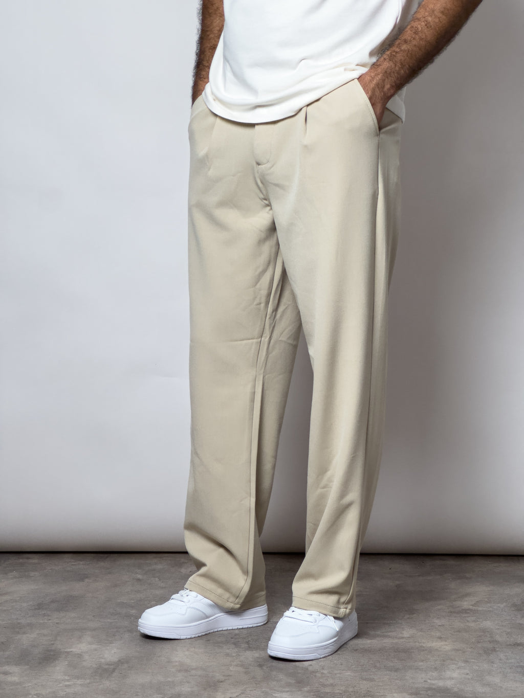 Pantalon classique coupe baggy